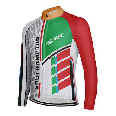 Customized Southampton Men's Cycling Jersey Long Sleeve