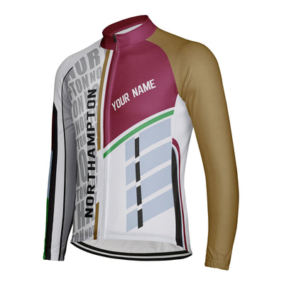 Customized Northampton Men's Cycling Jersey Long Sleeve
