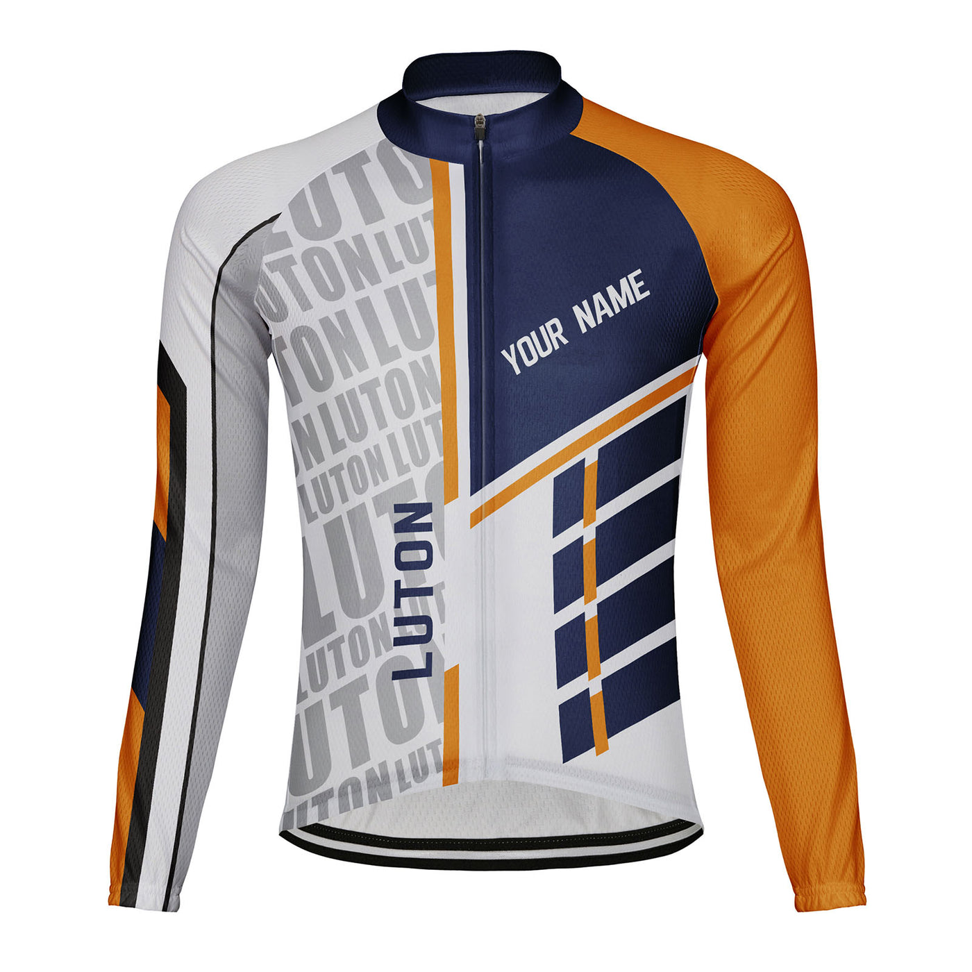 Customized Luton Men's Cycling Jersey Long Sleeve