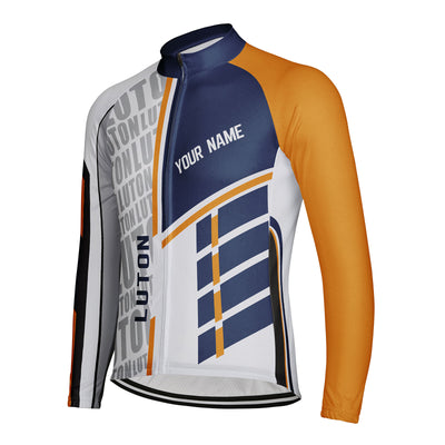 Customized Luton Men's Cycling Jersey Long Sleeve