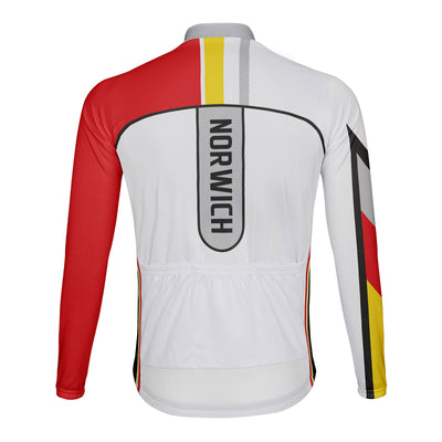 Customized Norwich Men's Cycling Jersey Long Sleeve