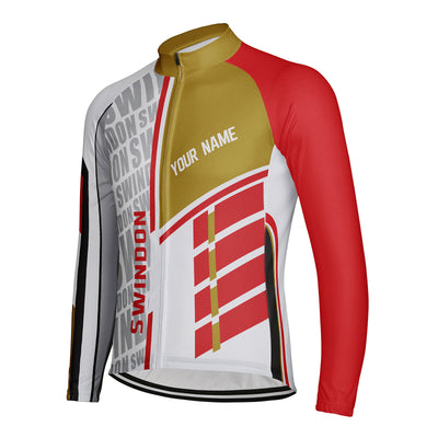 Customized Swindon Men's Cycling Jersey Long Sleeve