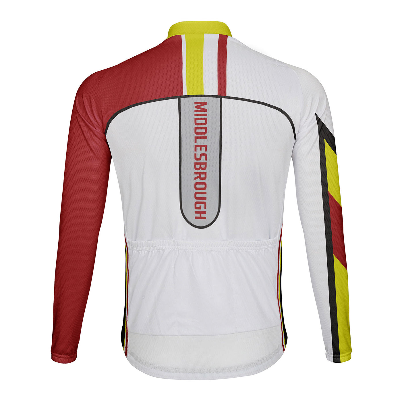Customized Middlesbrough Men's Winter Thermal Fleece Cycling Jersey Long Sleeve