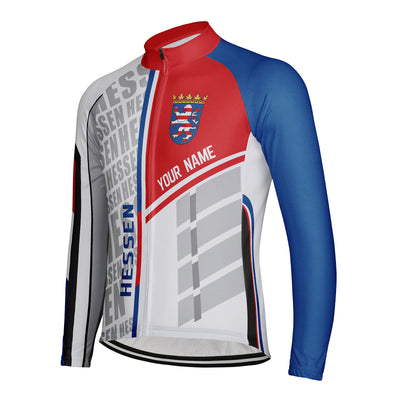 Customized Hessen Men's Cycling Jersey Long Sleeve