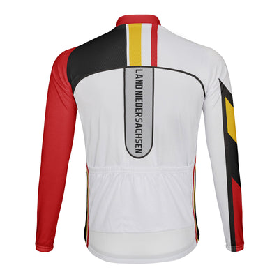 Customized Land Niedersachsen Men's Cycling Jersey Long Sleeve