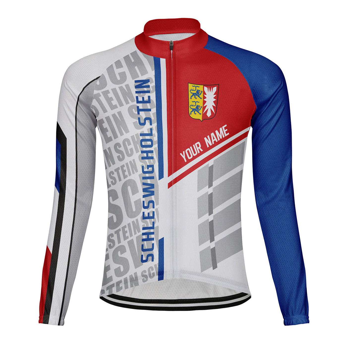 Customized Schleswig Holstein Men's Cycling Jersey Long Sleeve