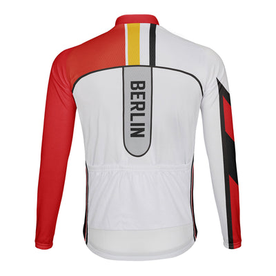 Customized Berlin Men's Cycling Jersey Long Sleeve