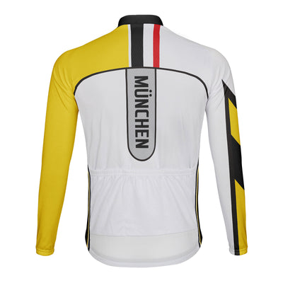 Customized München Men's Cycling Jersey Long Sleeve