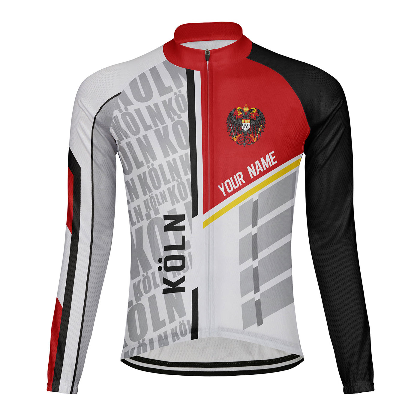 Customized Köln Men's Cycling Jersey Long Sleeve