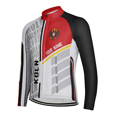 Customized Köln Men's Cycling Jersey Long Sleeve