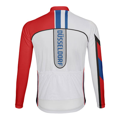 Customized Düsseldorf Men's Cycling Jersey Long Sleeve