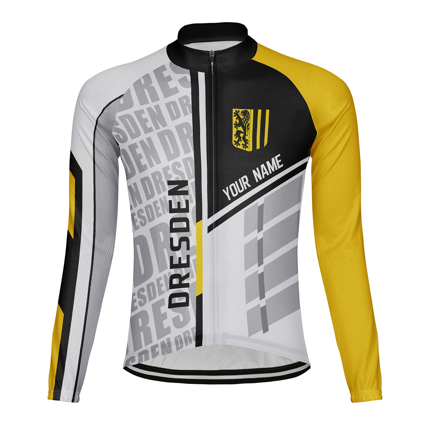 Customized Dresden Men's Cycling Jersey Long Sleeve