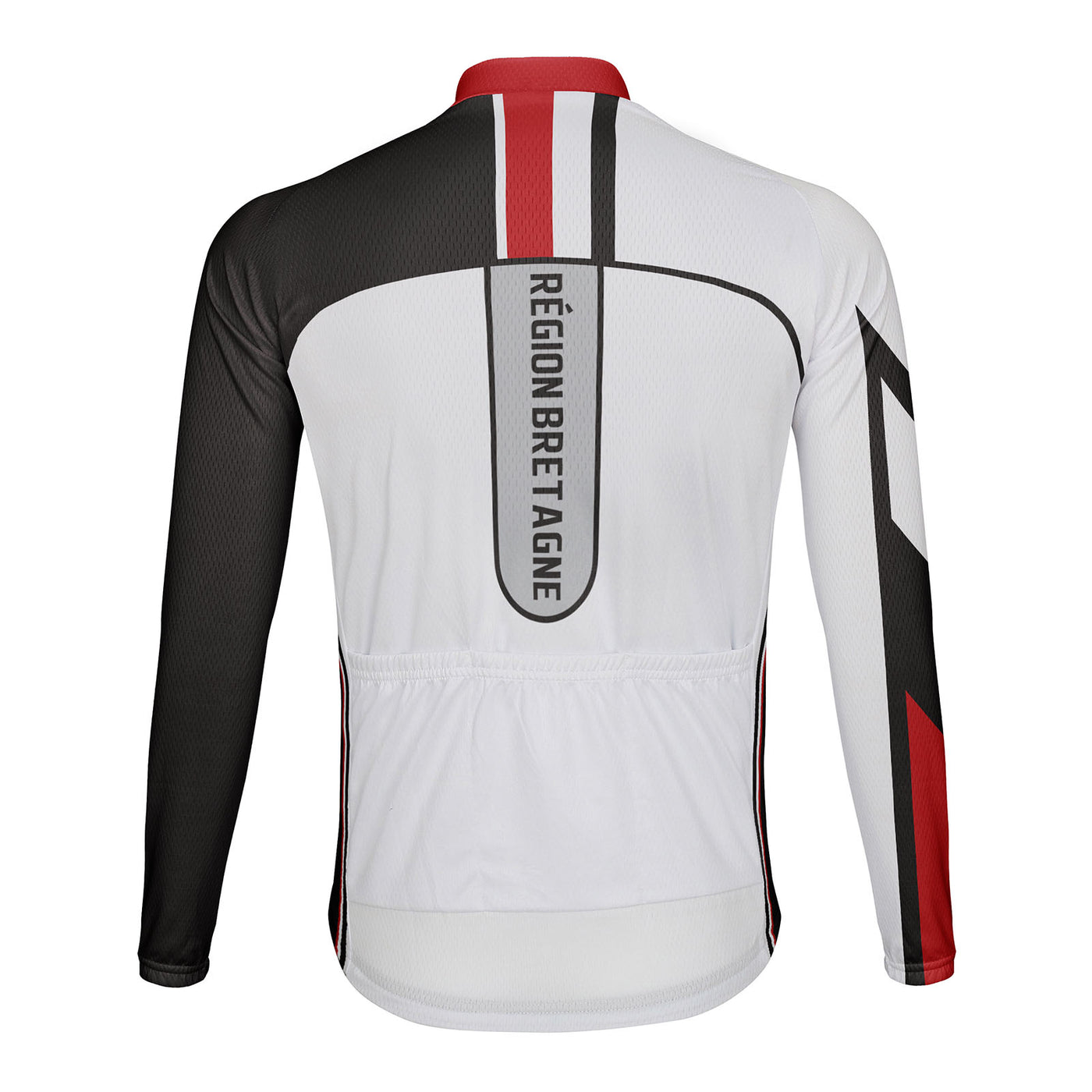 Customized Région Bretagne Men's Cycling Jersey Long Sleeve