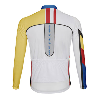 Customized Provence Alpes Côte D'azur Men's Cycling Jersey Long Sleeve