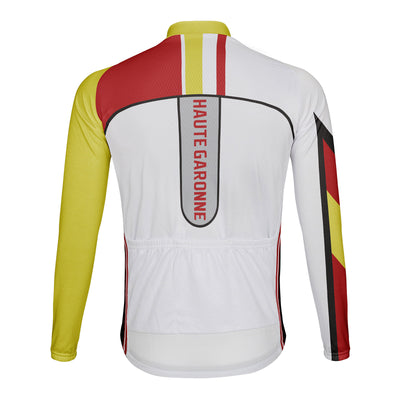 Customized Haute Garonne Men's Cycling Jersey Long Sleeve