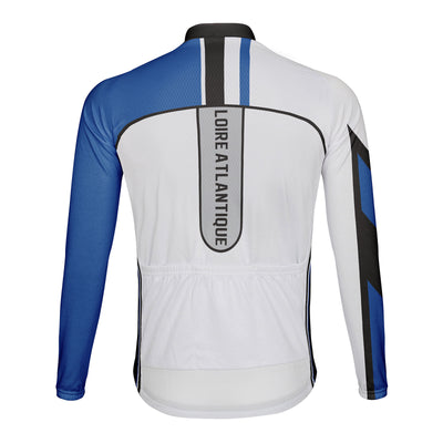 Customized Loire Atlantique Men's Cycling Jersey Long Sleeve