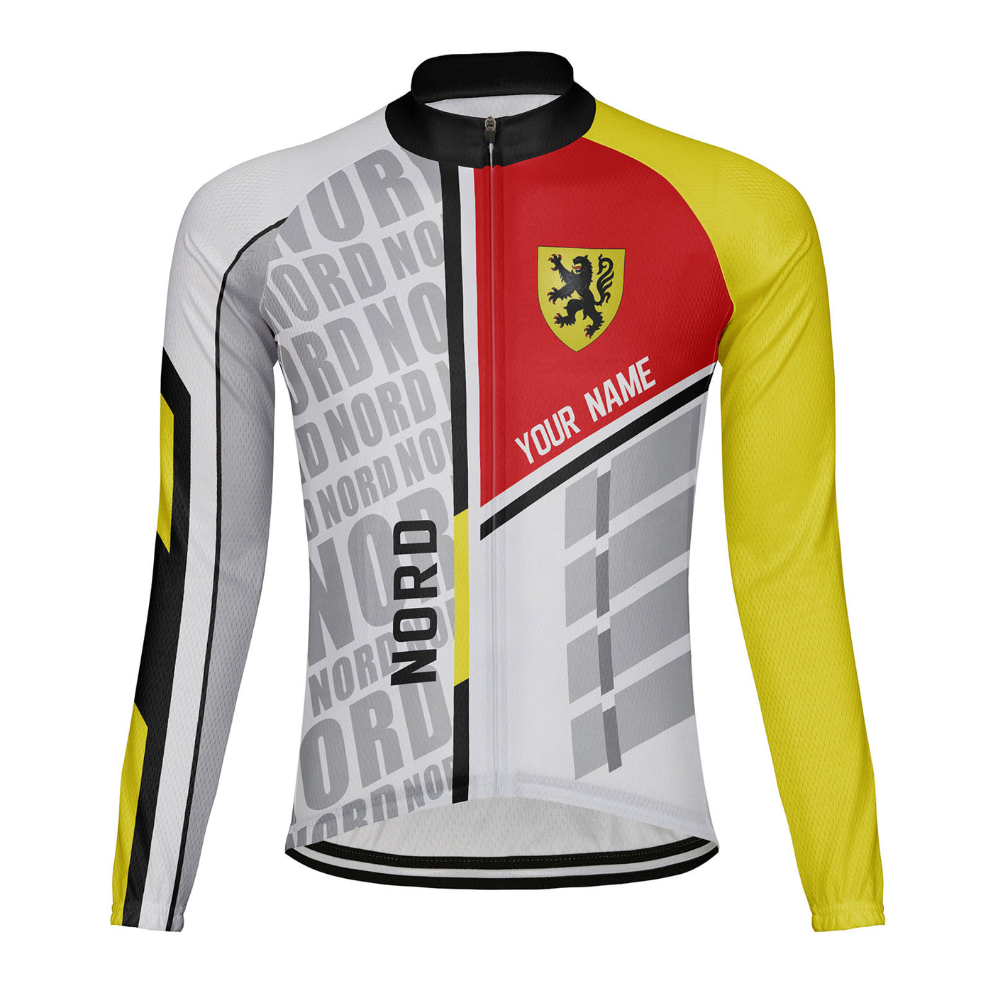 Customized Nord Men's Cycling Jersey Long Sleeve