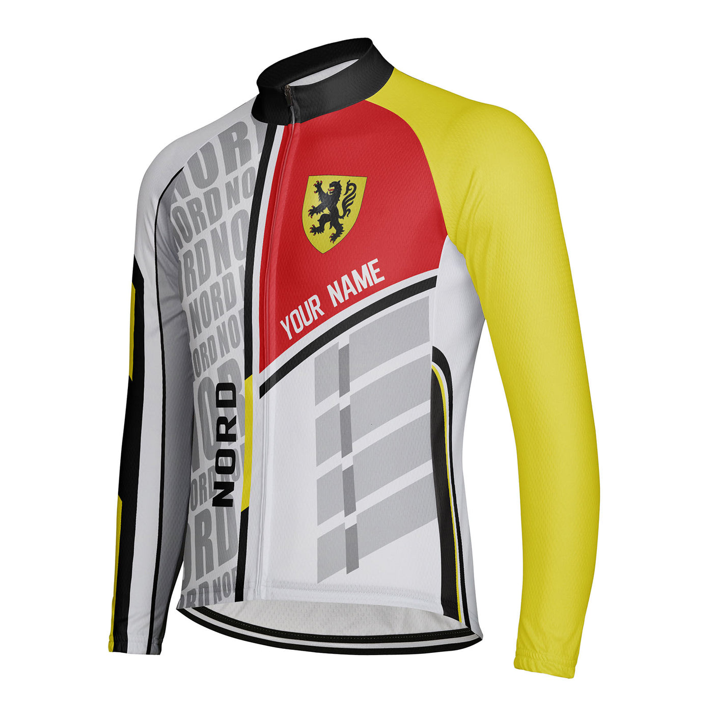 Customized Nord Men's Cycling Jersey Long Sleeve