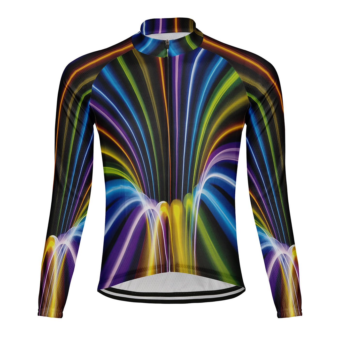 Customized Creative and Colorful Men's Cycling Jersey Long Sleeve