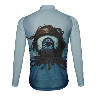 Customized Eye Men's Cycling Jersey Long Sleeve
