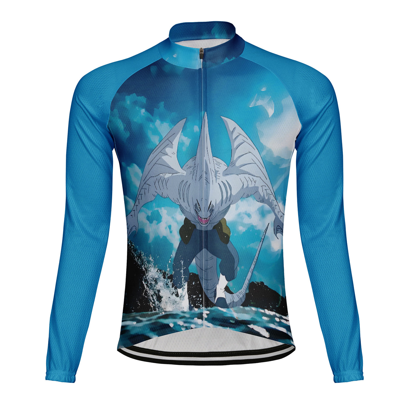 Customized Naruto Men's Cycling Jersey Long Sleeve