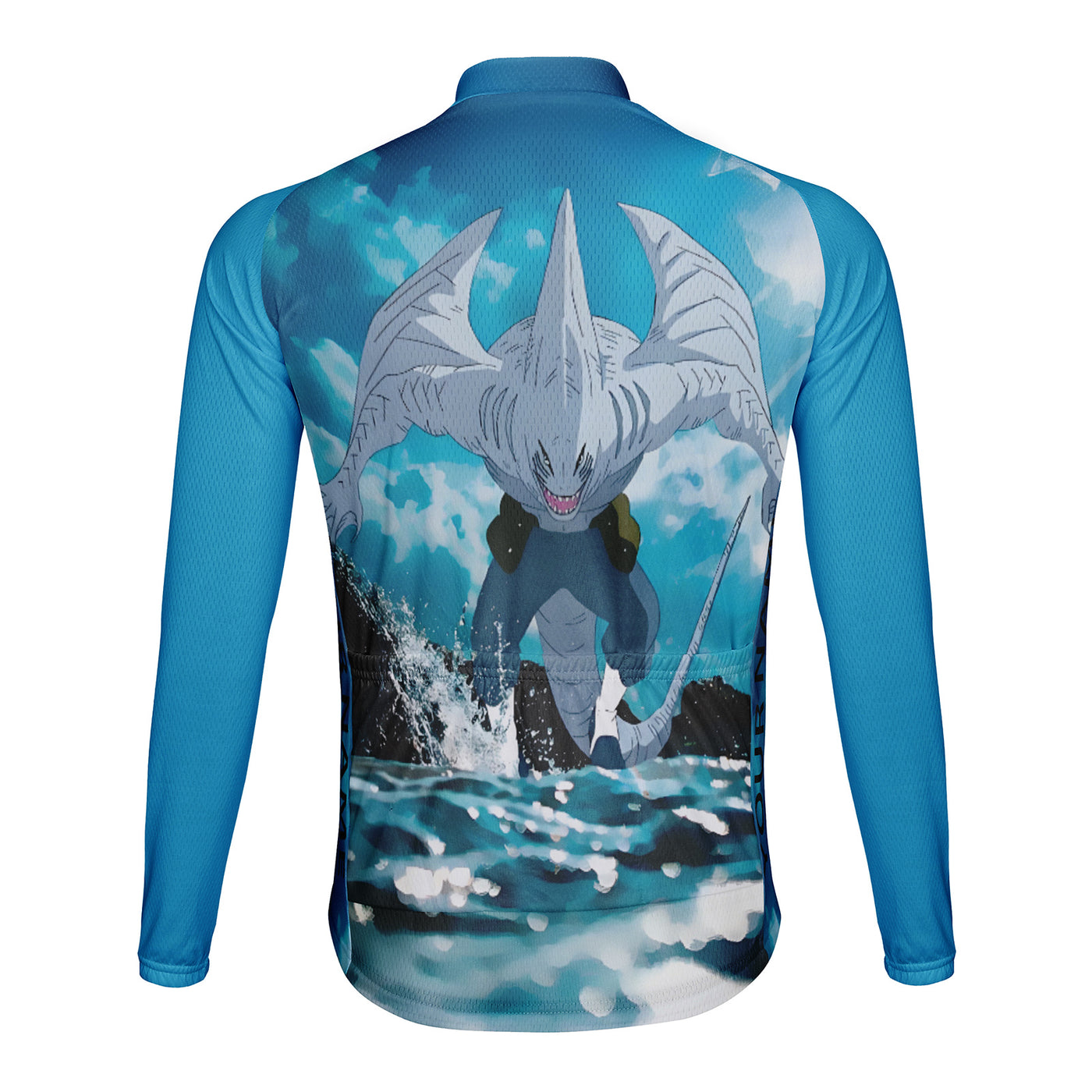 Customized Naruto Men's Cycling Jersey Long Sleeve