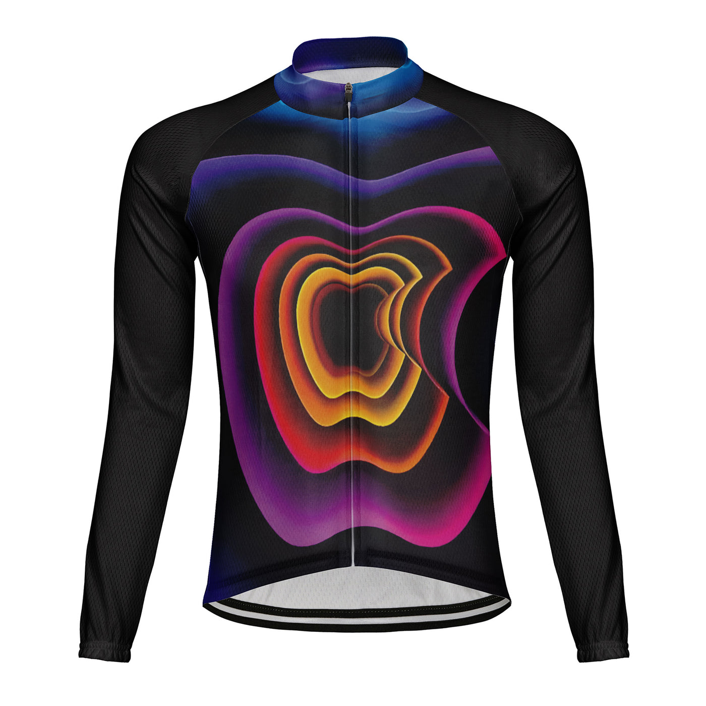 Customized Apple Men's Cycling Jersey Long Sleeve