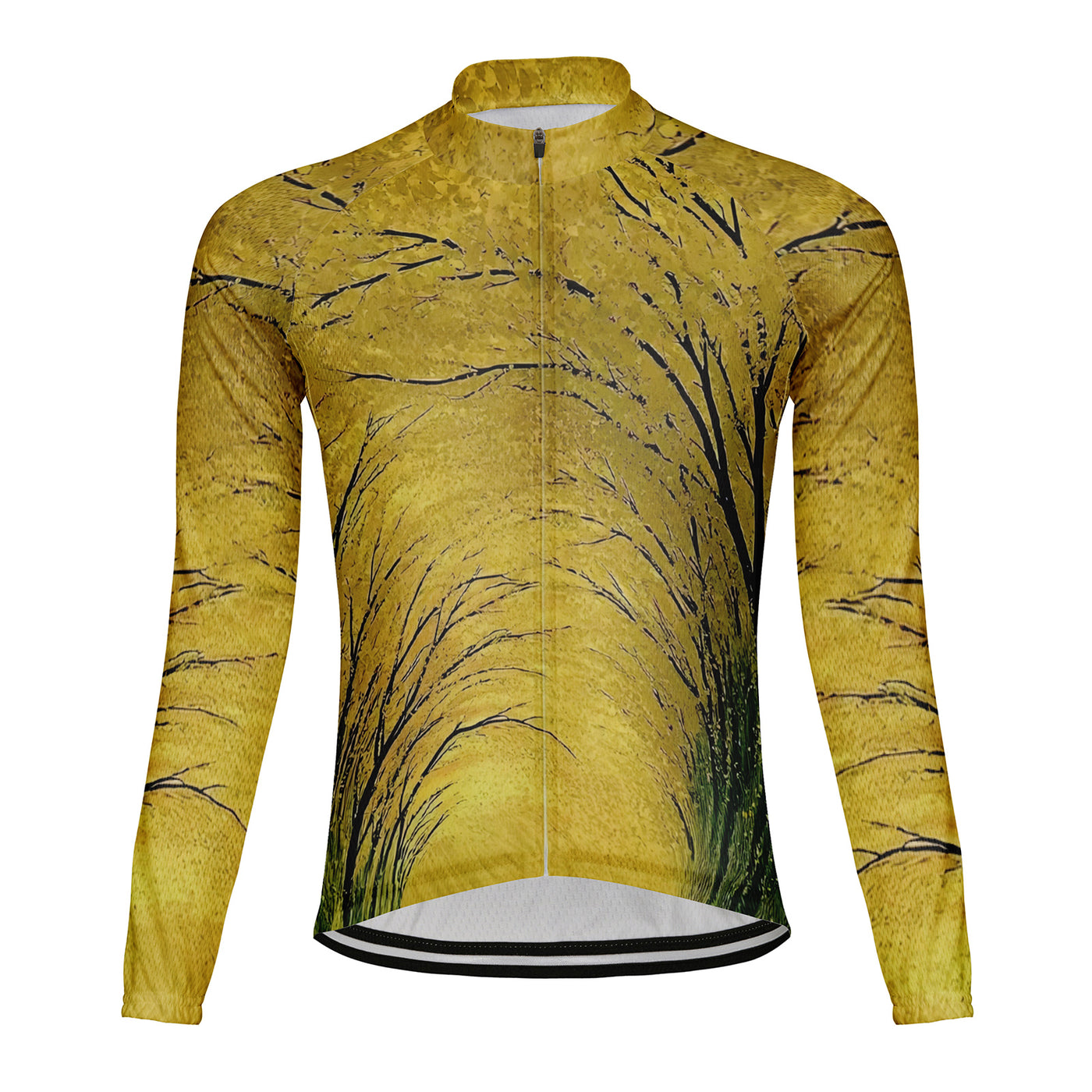 Customized Willow Men's Cycling Jersey Long Sleeve