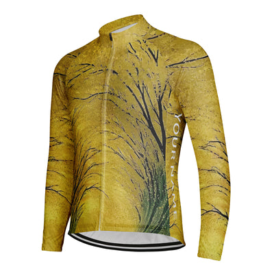 Customized Willow Men's Cycling Jersey Long Sleeve