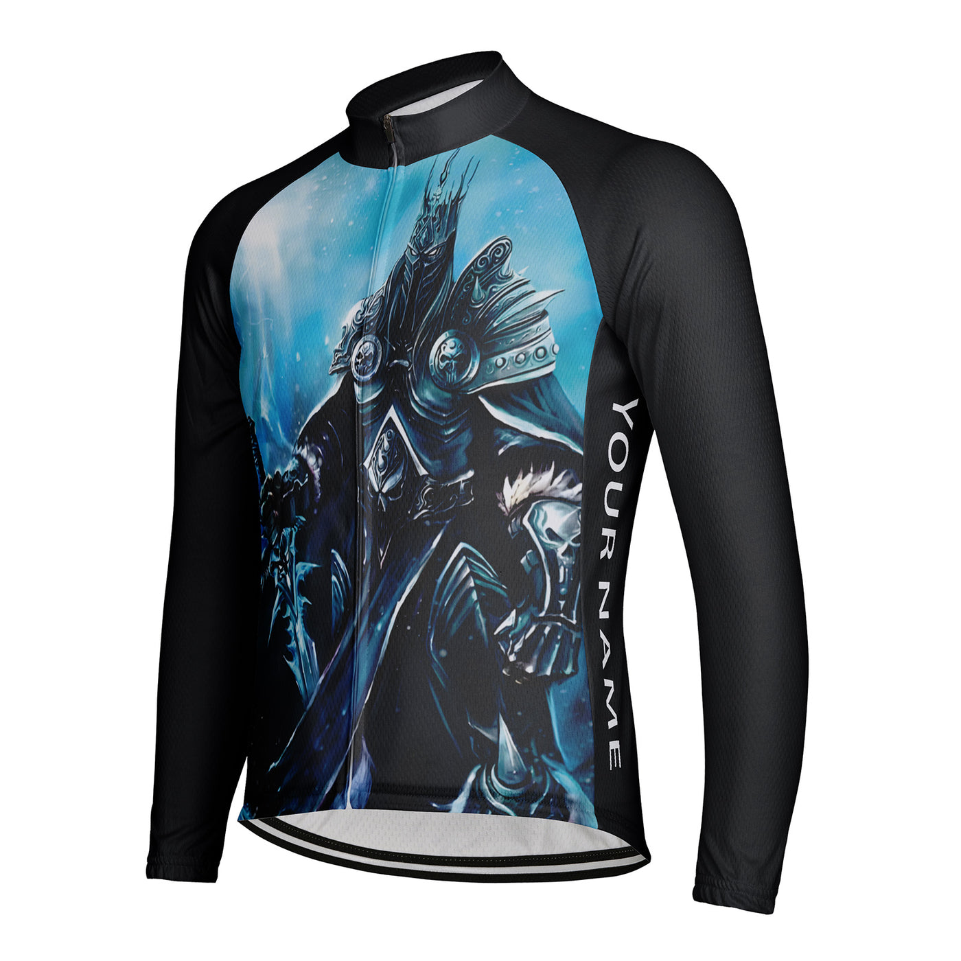 Customized The Lich King Men's Cycling Jersey Long Sleeve