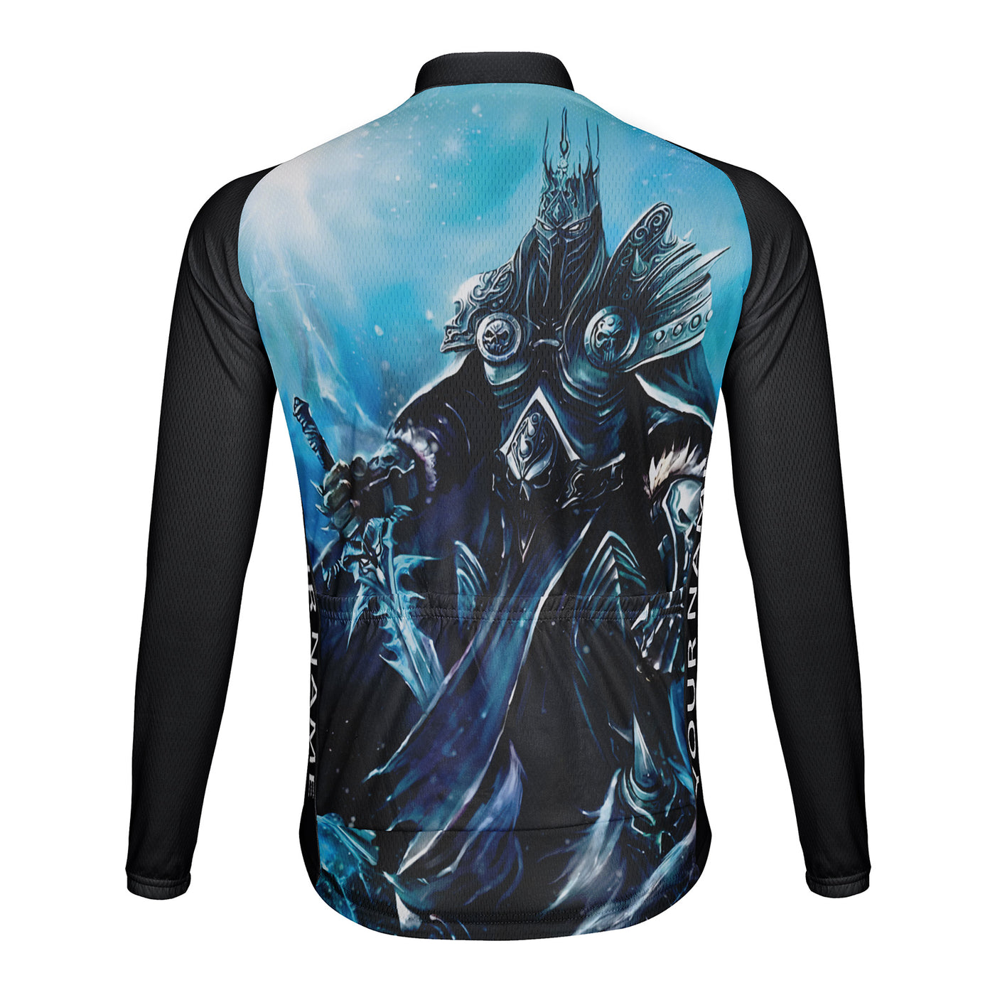 Customized The Lich King Men's Cycling Jersey Long Sleeve