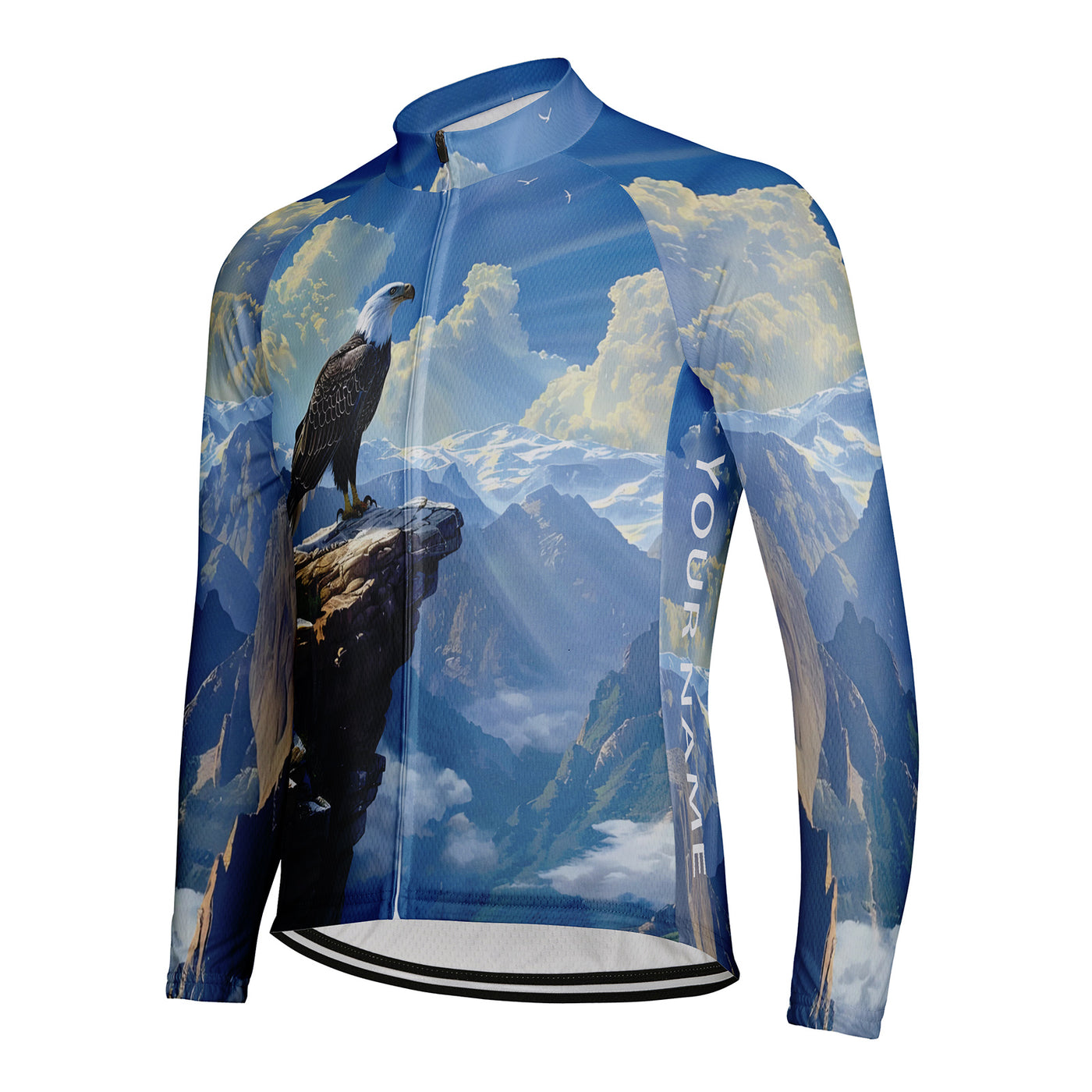 Customized Carve Men's Cycling Jersey Long Sleeve