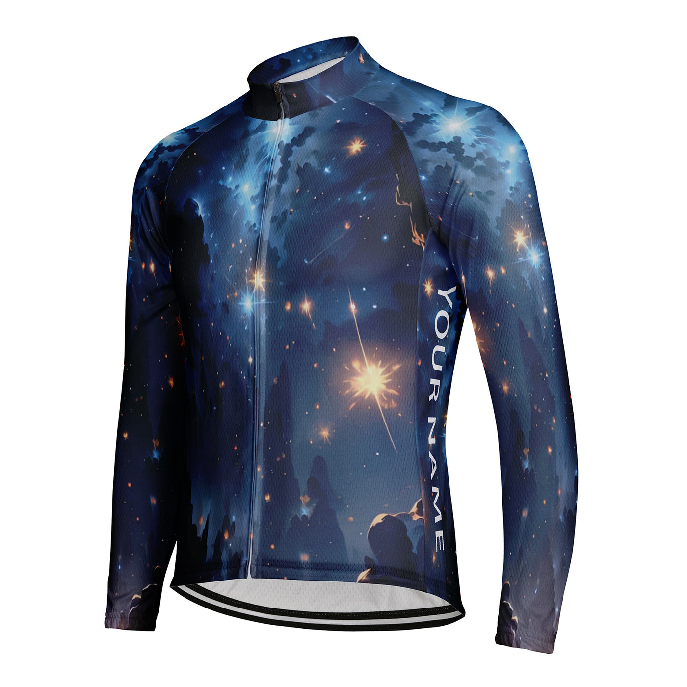 Customized Universe Men's Cycling Jersey Long Sleeve
