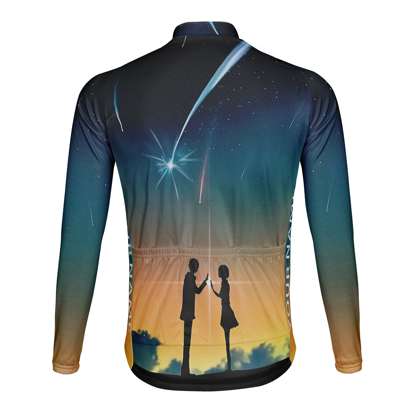 Customized Meteor Men's Cycling Jersey Long Sleeve