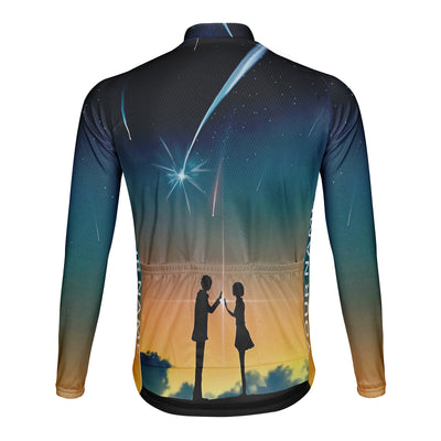 Customized Meteor Men's Cycling Jersey Long Sleeve