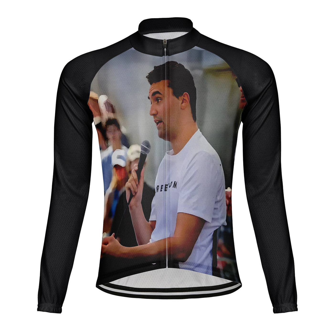Customized Trump ally Kirk Men's Cycling Jersey Long Sleeve