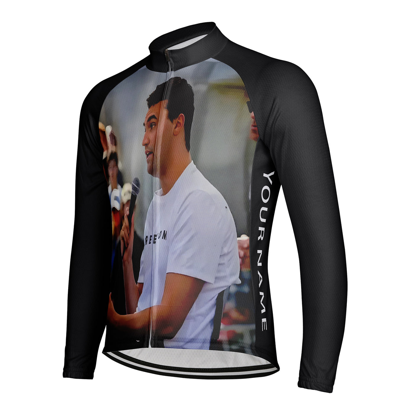 Customized Trump ally Kirk Men's Cycling Jersey Long Sleeve