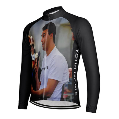 Customized Trump ally Kirk Men's Cycling Jersey Long Sleeve