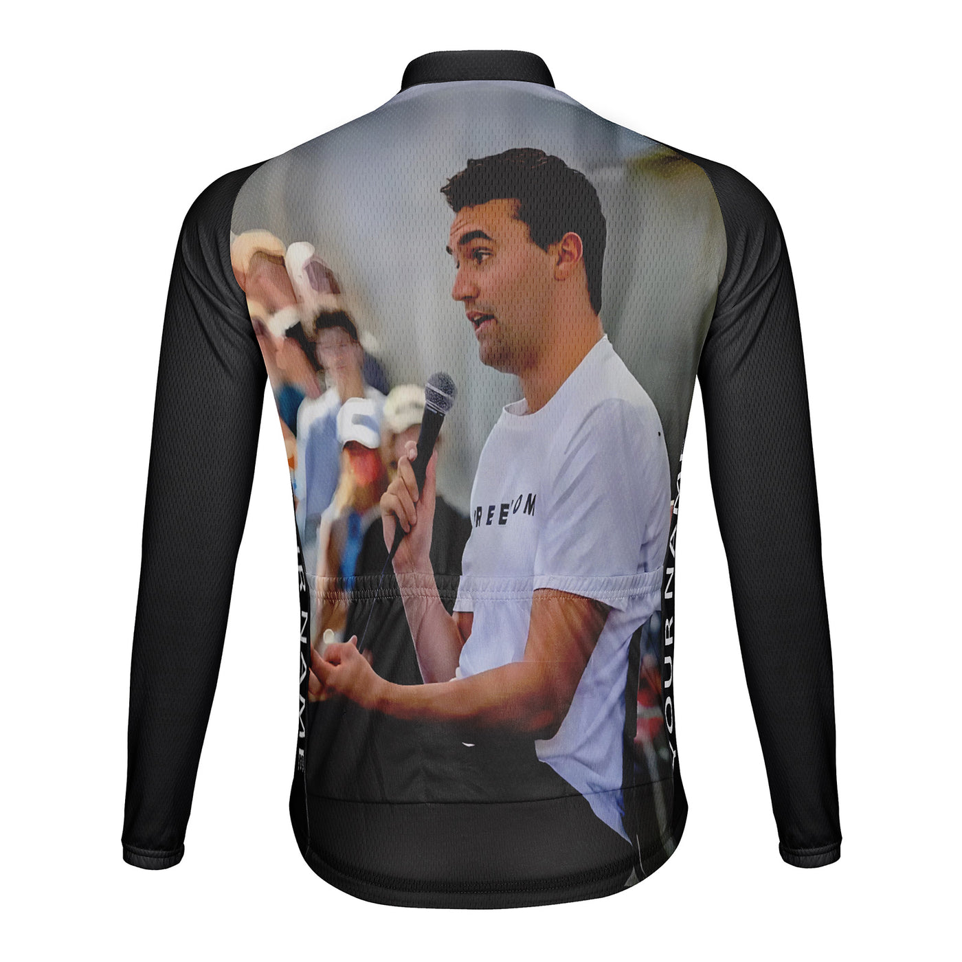 Customized Trump ally Kirk Men's Cycling Jersey Long Sleeve