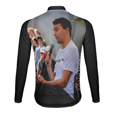 Customized Trump ally Kirk Men's Cycling Jersey Long Sleeve