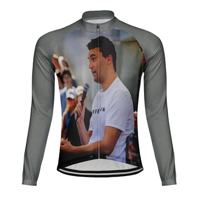 Customized Trump ally Kirk Men's Cycling Jersey Long Sleeve