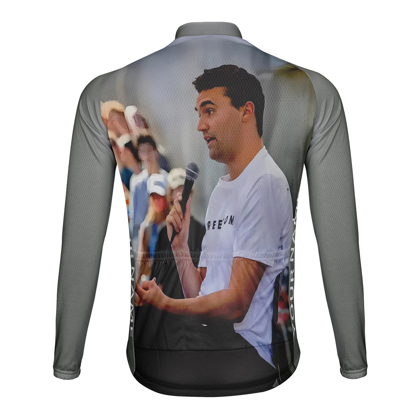 Customized Trump ally Kirk Men's Cycling Jersey Long Sleeve