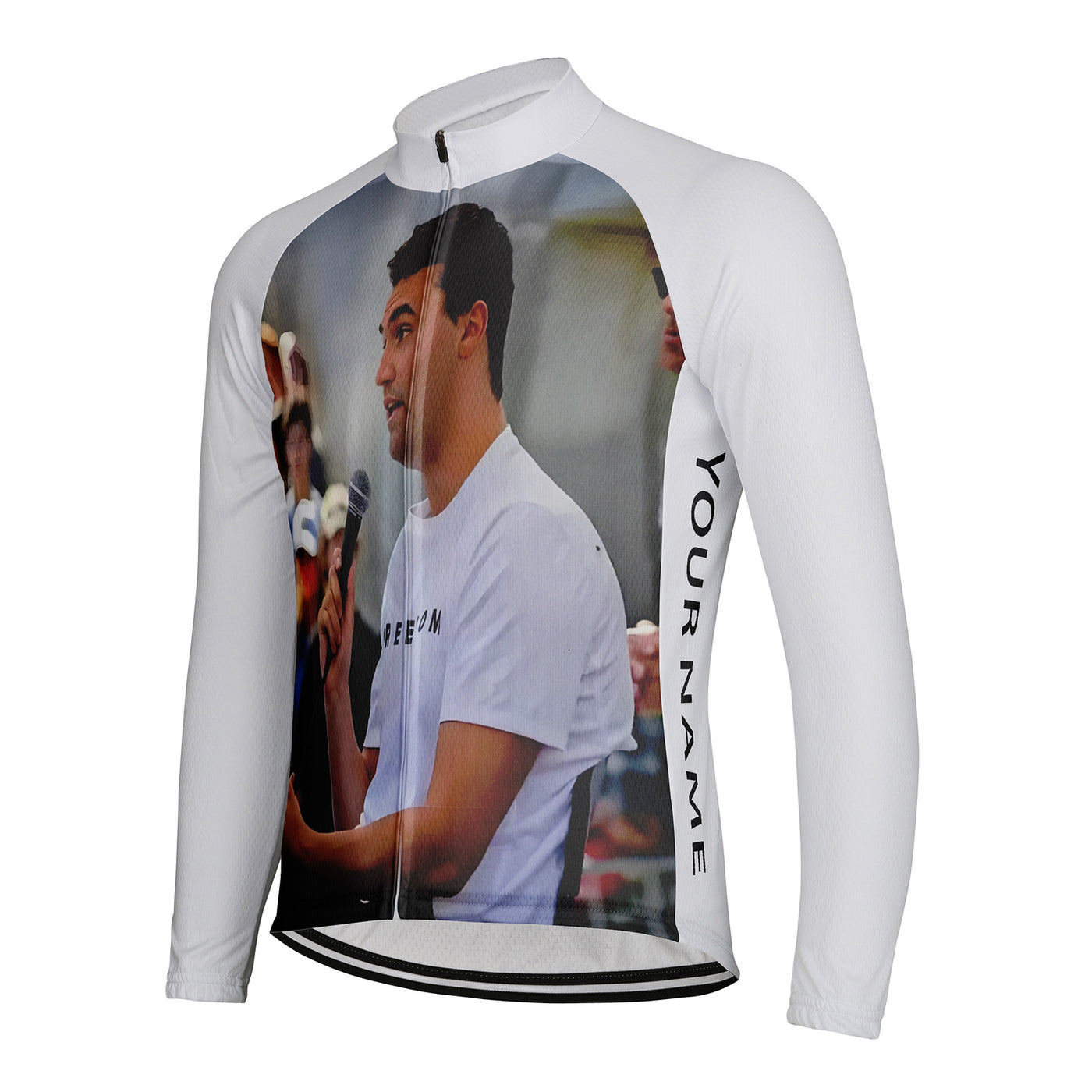 Customized Trump ally Kirk Men's Cycling Jersey Long Sleeve
