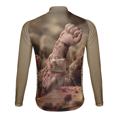 Customized Gaza Child Refugees Men's Cycling Jersey Long Sleeve