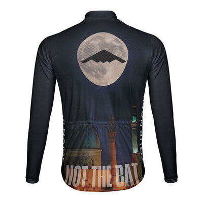 Customized Fighter Jet Men's Cycling Jersey Long Sleeve