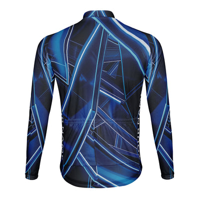 Customized Laser Image Men's Cycling Jersey Long Sleeve
