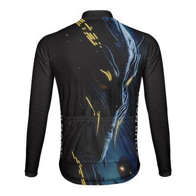 Customized Alien Men's Cycling Jersey Long Sleeve