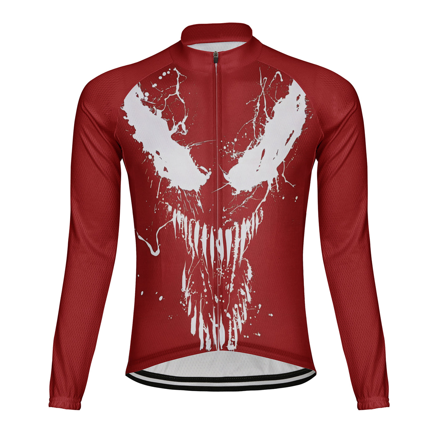 Customized Skeleton Men's Cycling Jersey Long Sleeve