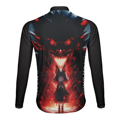 Customized Fantasy Creatures Men's Cycling Jersey Long Sleeve