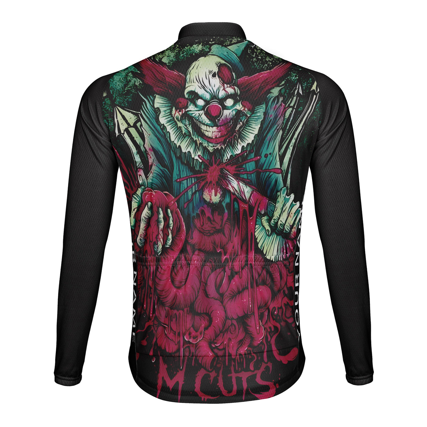 Customized Brandon Heart Men's Cycling Jersey Long Sleeve